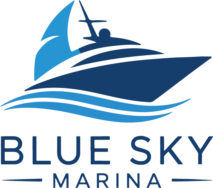 BLUESKY MARINA Logo